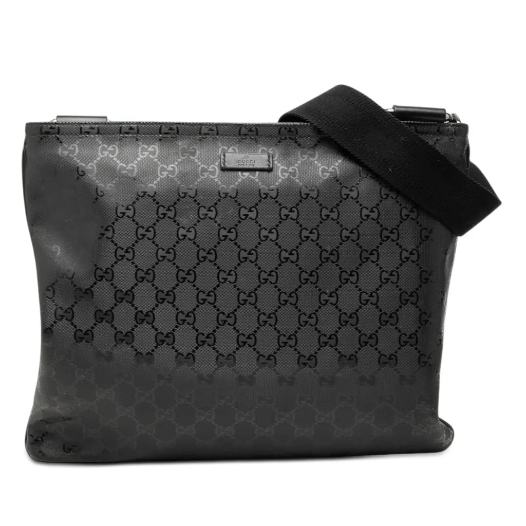Gucci GG Imprime Crossbody Black Good - Front View