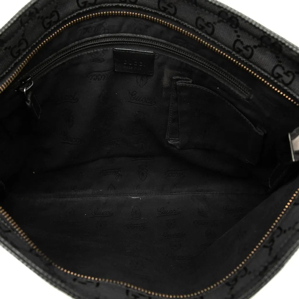 Gucci GG Imprime Crossbody Black Good - Model View