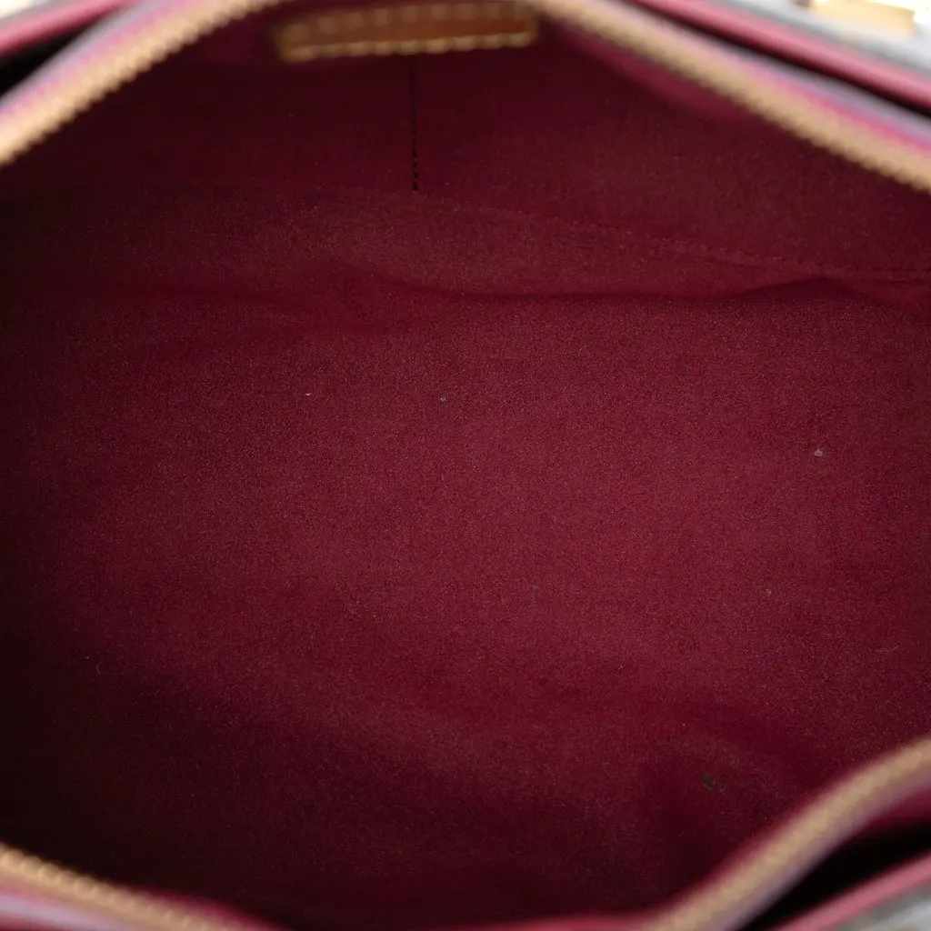 Louis Vuitton Monogram Pallas MM Brown Very good - Model View