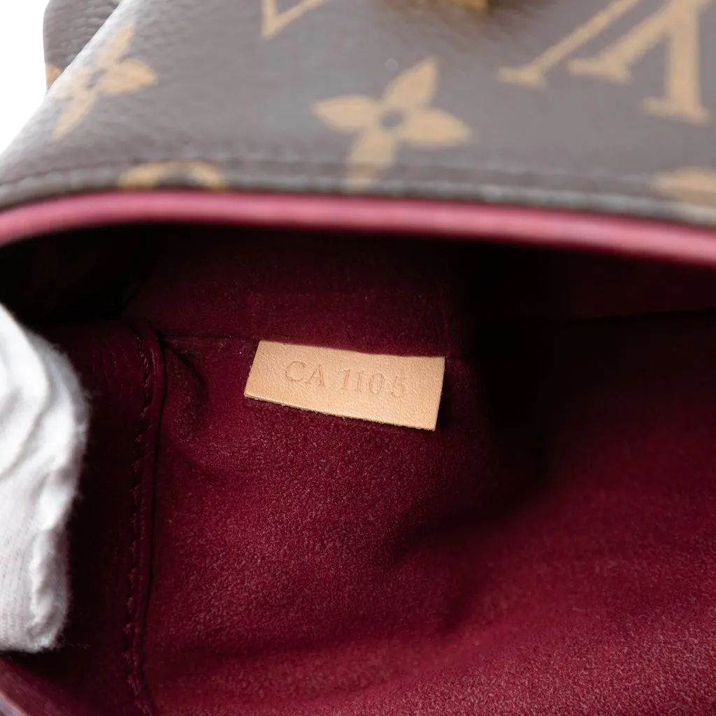 Louis Vuitton Monogram Pallas MM Brown Very good - Box View