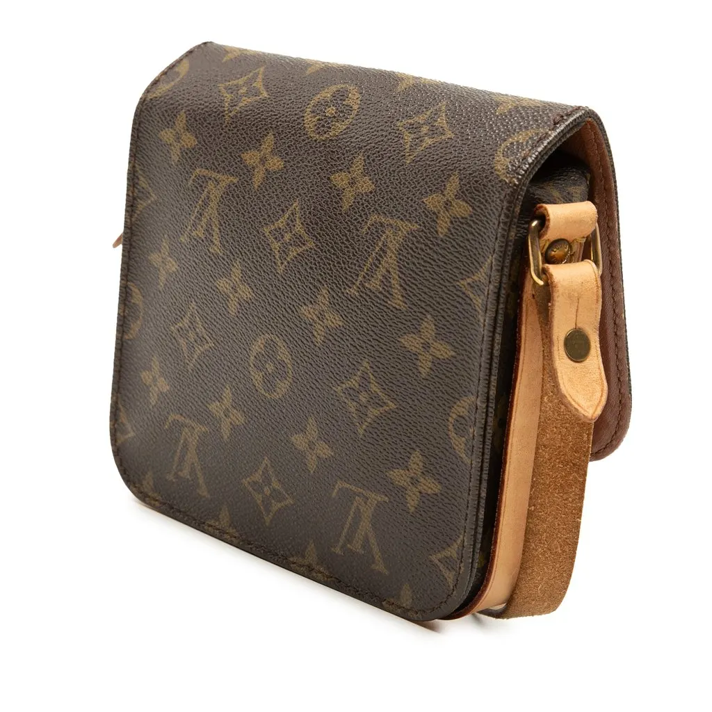 Louis Vuitton Monogram Cartouchiere PM Brown Very good - Back View