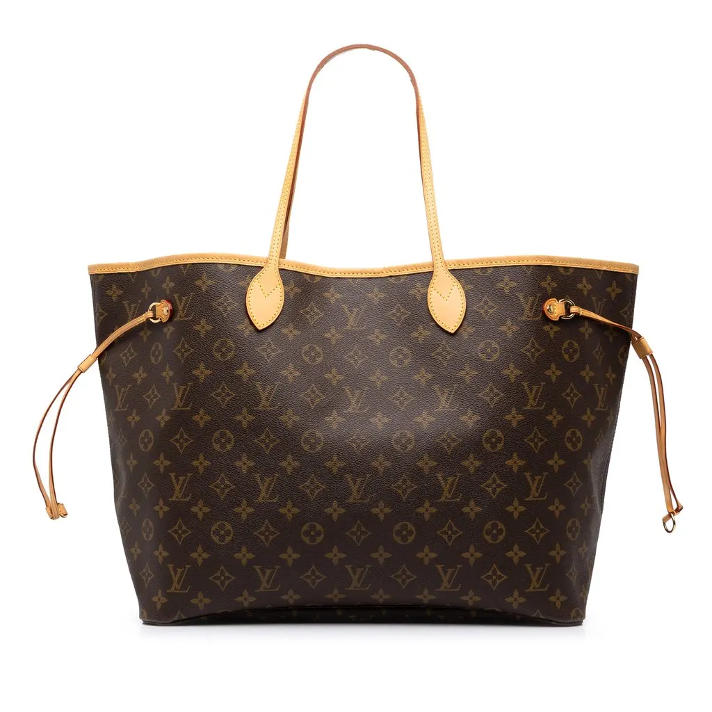 Louis Vuitton Monogram Neverfull GM Brown Canvas Very good - Front View