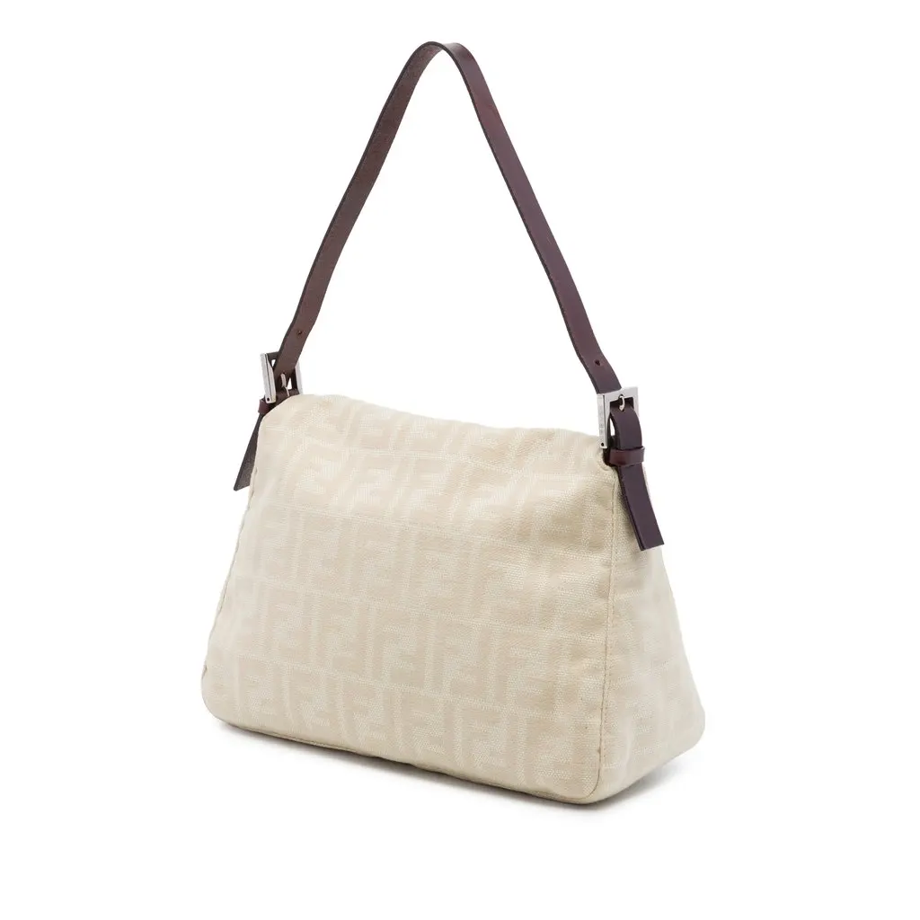 Fendi Zucca Canvas Mamma Forever Brown Very good - Back View