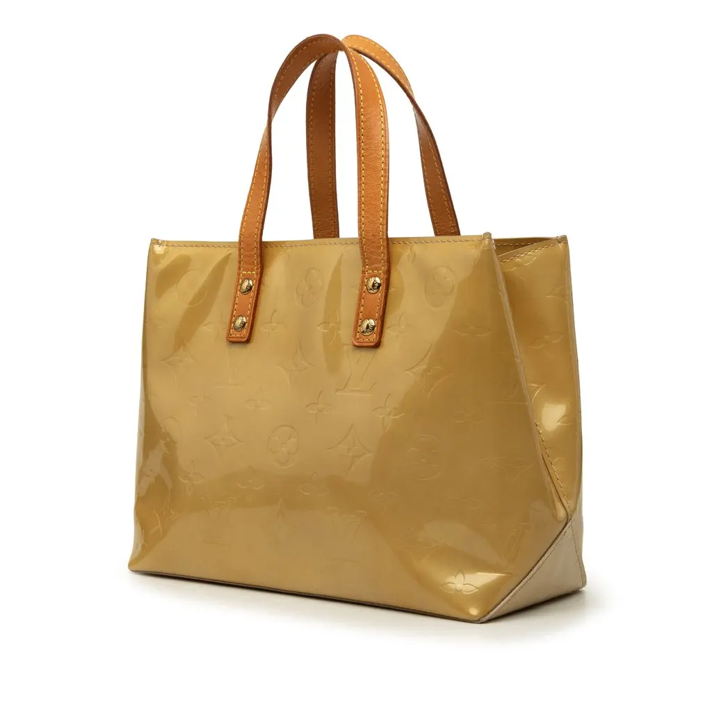 Louis Vuitton Monogram Vernis Reade PM Beige Leather Very good - Back View