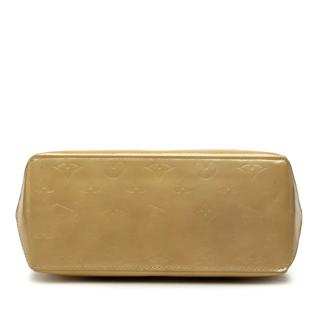 Louis Vuitton Monogram Vernis Reade PM Beige Leather Very good - Inside View