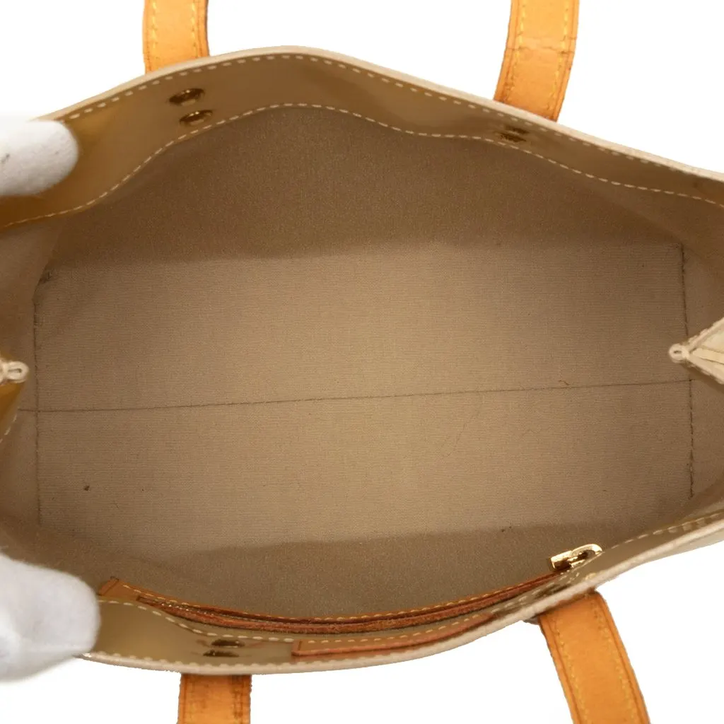 Louis Vuitton Monogram Vernis Reade PM Beige Leather Very good - Model View