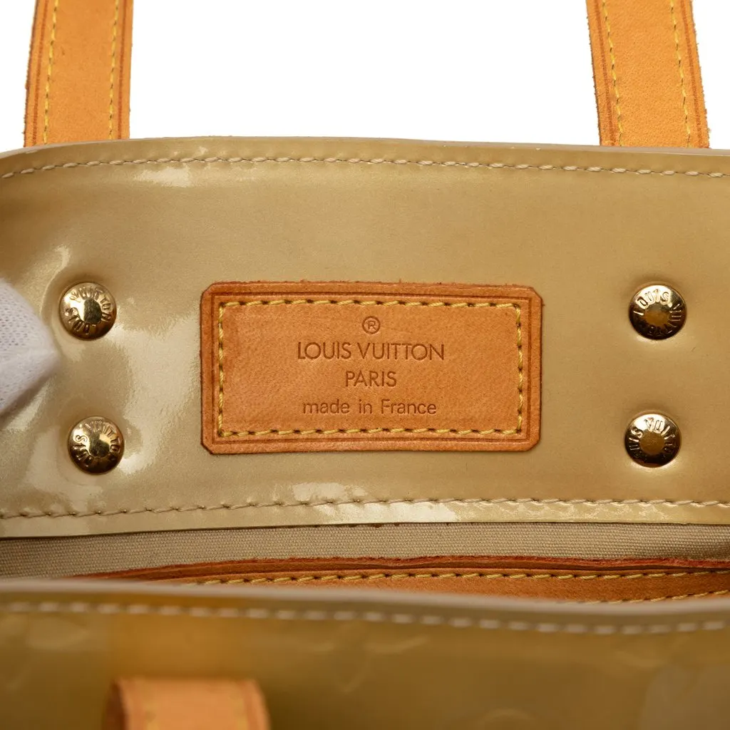 Louis Vuitton Monogram Vernis Reade PM Beige Leather Very good - Box View