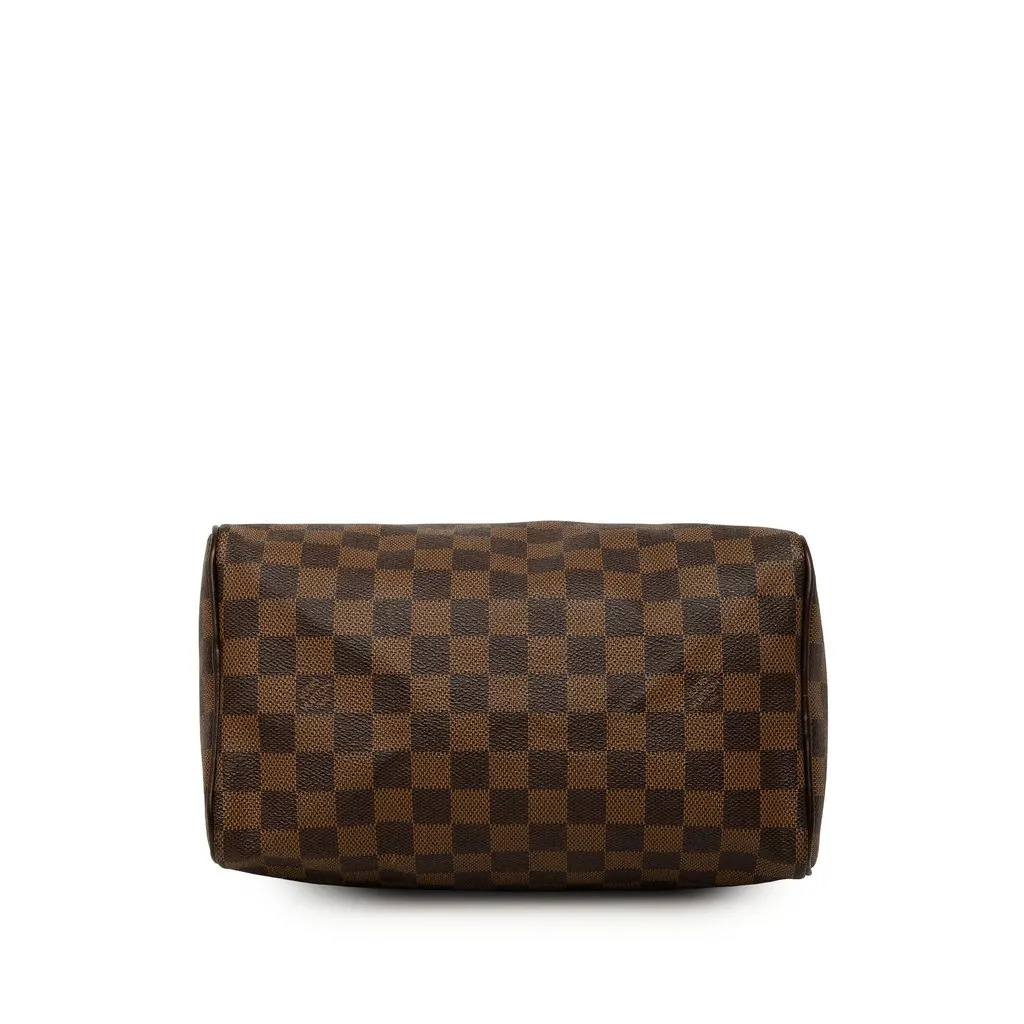 Louis Vuitton Damier Ebene Speedy 25 Brown Canvas Very good - Inside View