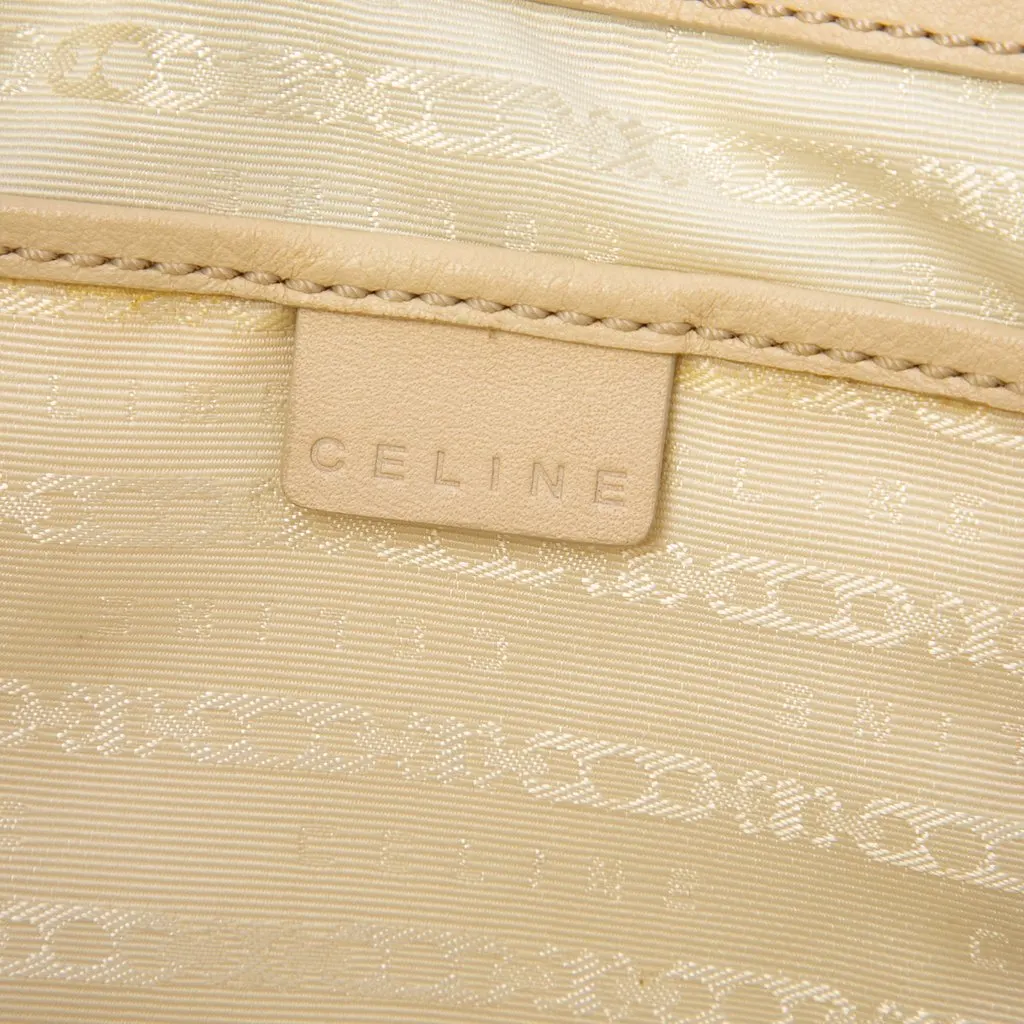 Celine Raffia Boogie Handbag Blue Very good - Box View