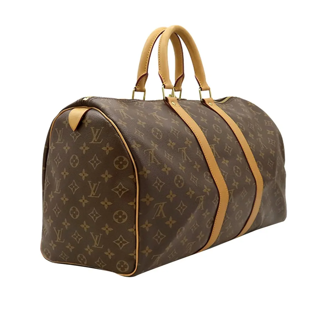 Louis Vuitton Monogram Keepall 45 Brown Very good - Back View