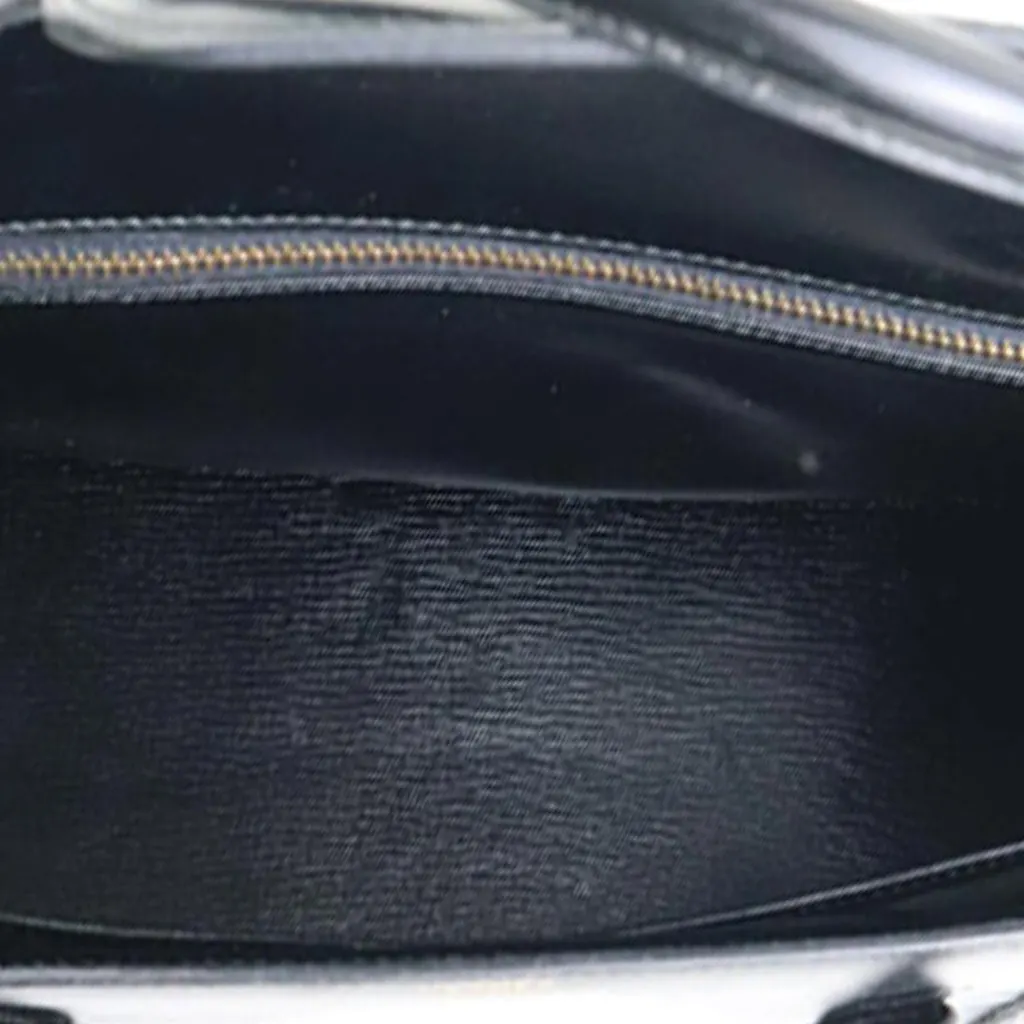 Hermès Box Calf Drag 27 Handbag Black Leather Very good - Model View