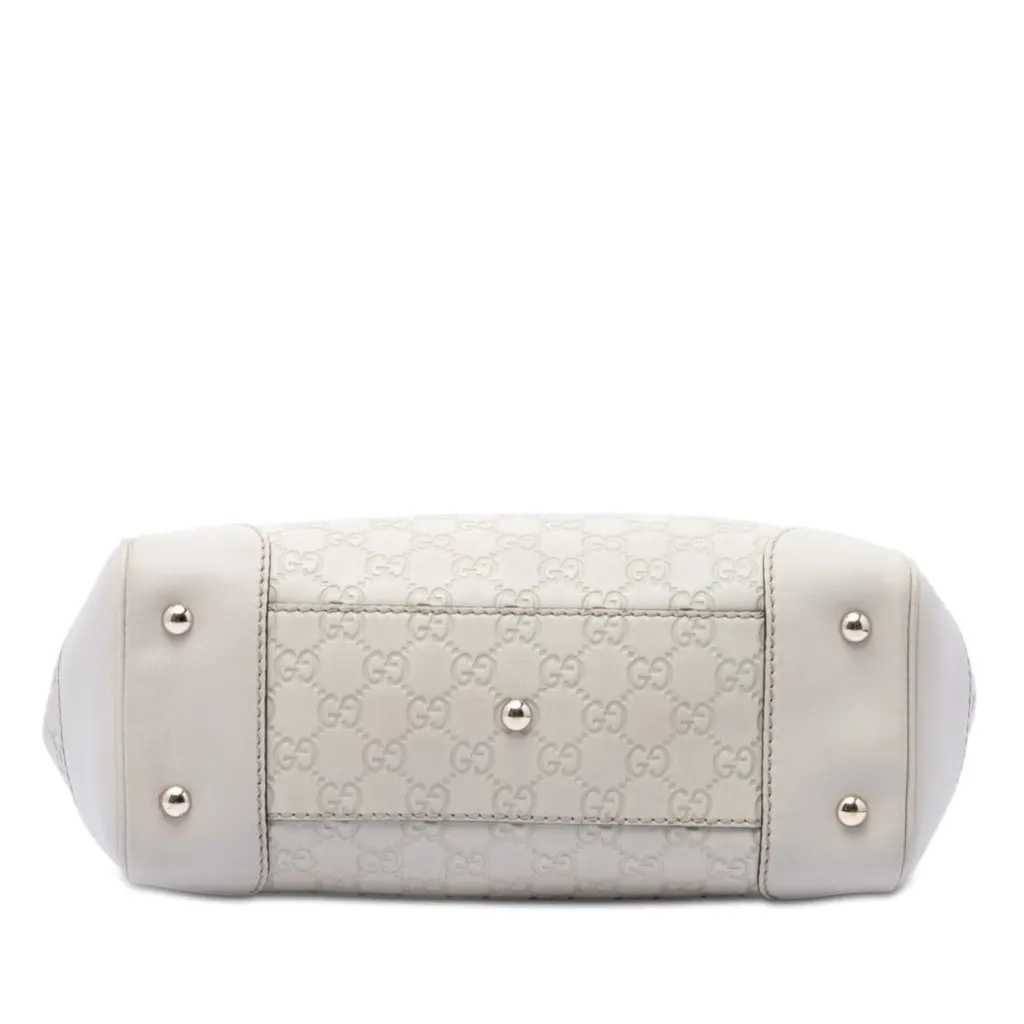 Gucci Guccissima Mayfair Tote Beige Leather Very good - Inside View