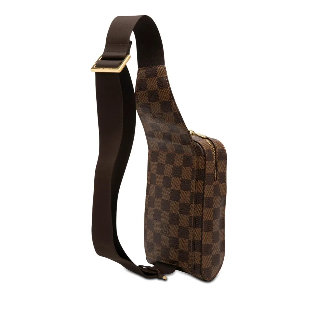 Louis Vuitton Damier Ebene Geronimos Brown Very good - Back View