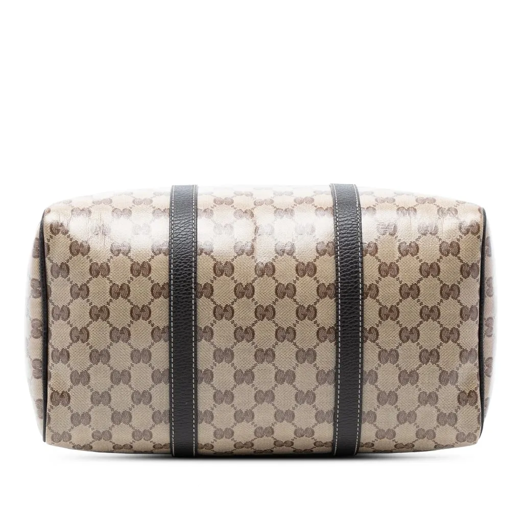 Gucci Medium GG Crystal Joy Boston Bag Beige Very good - Inside View