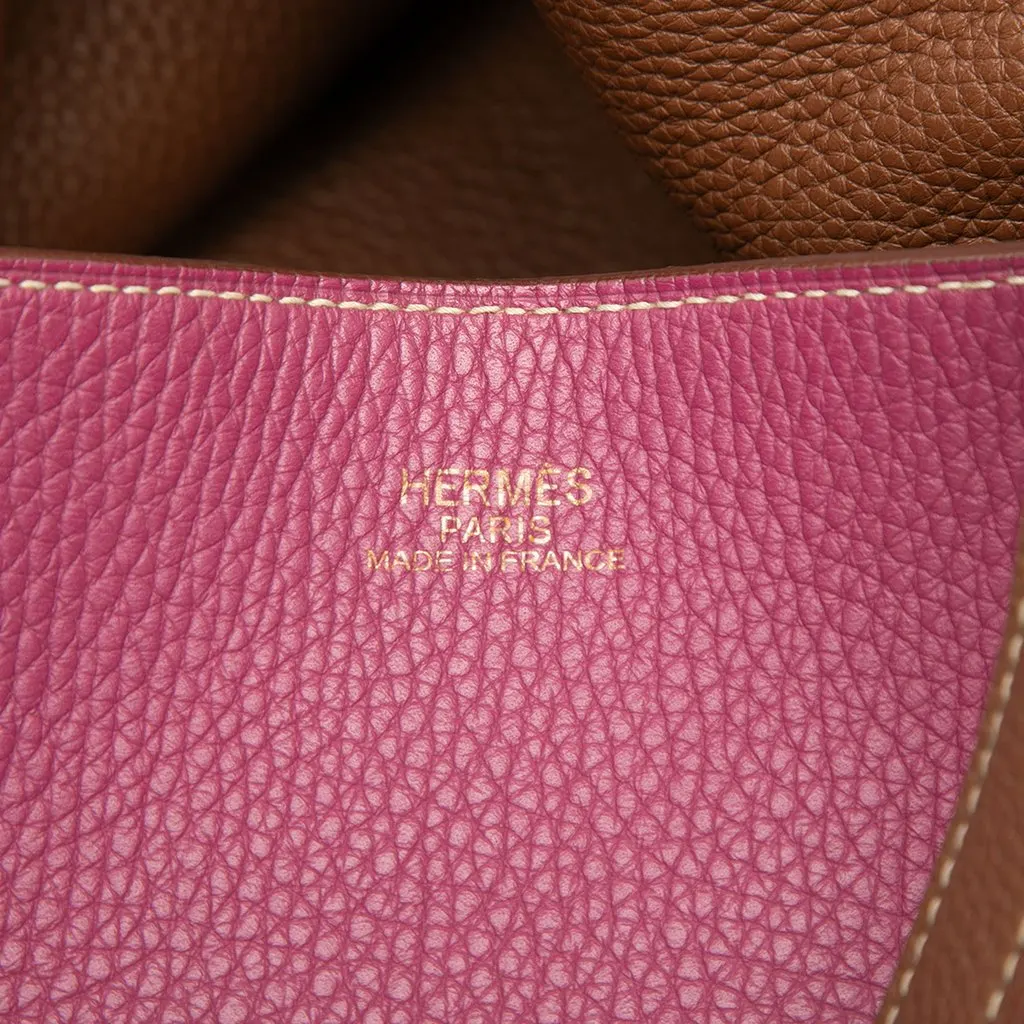Hermès Clemence Double Sens 36 Pink Leather Very good - Box View