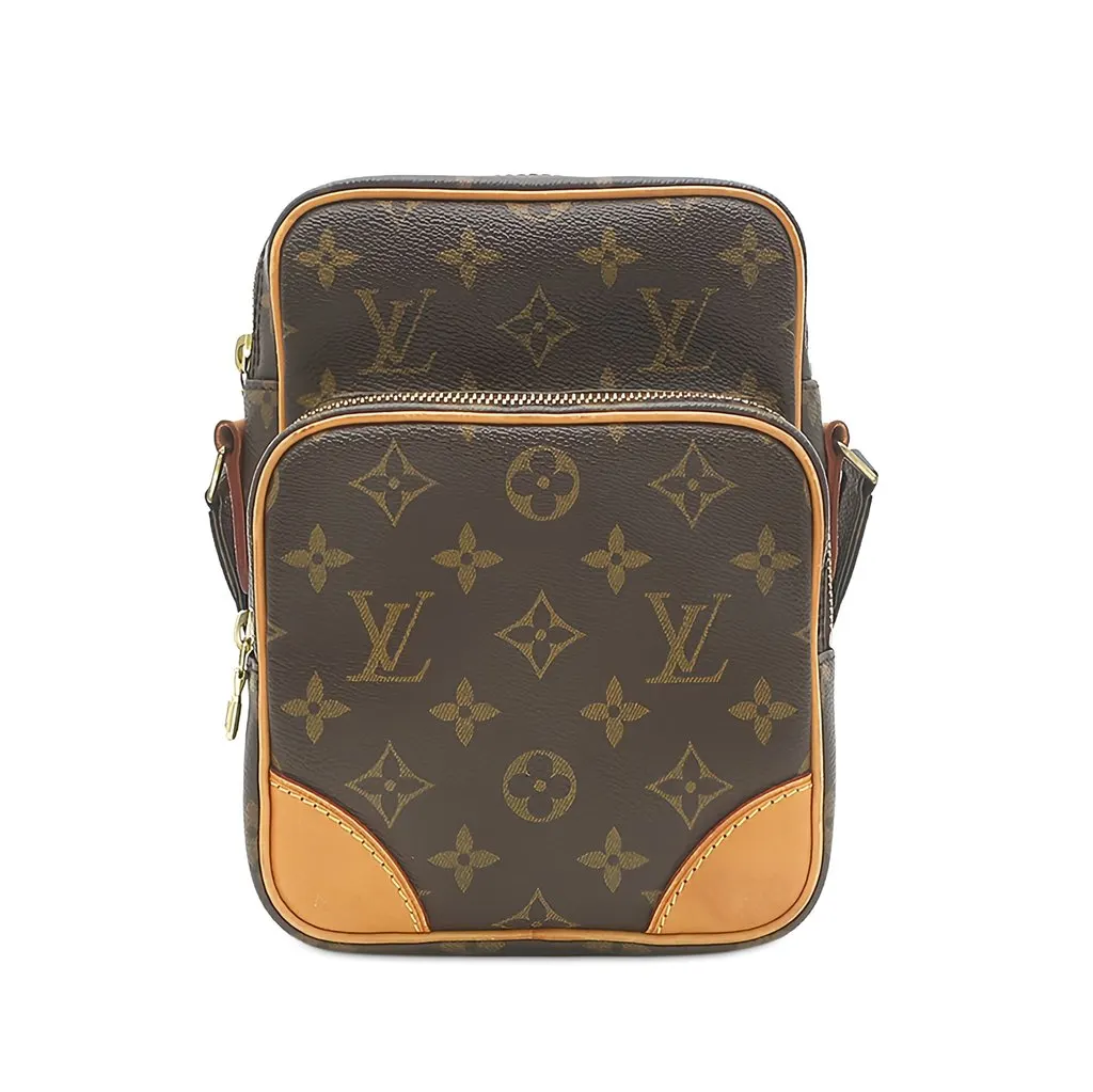 Louis Vuitton Monogram Amazone Brown Canvas Very good - Front View