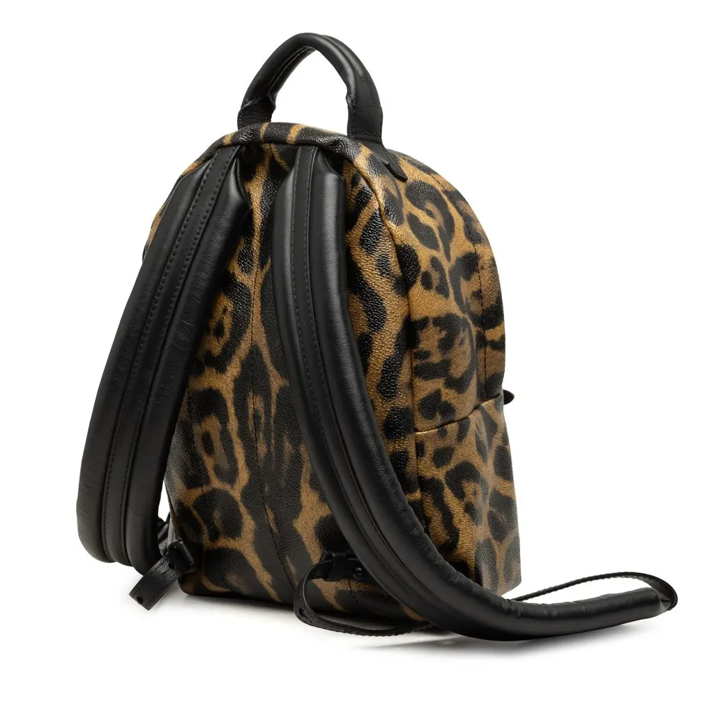 Louis Vuitton Wild Animal Palm Springs PM Brown Very good - Back View