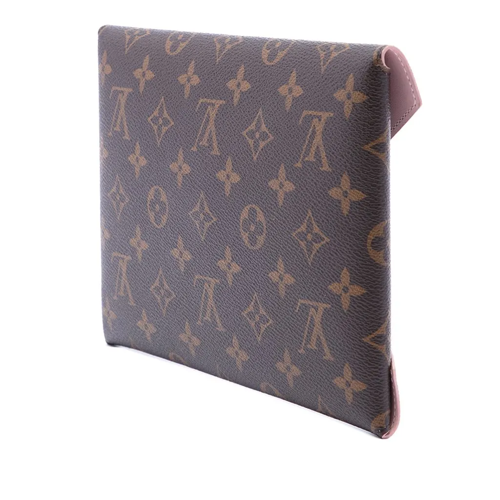 Louis Vuitton Monogram Pochette Kirigami GM Brown Canvas Very good - Back View