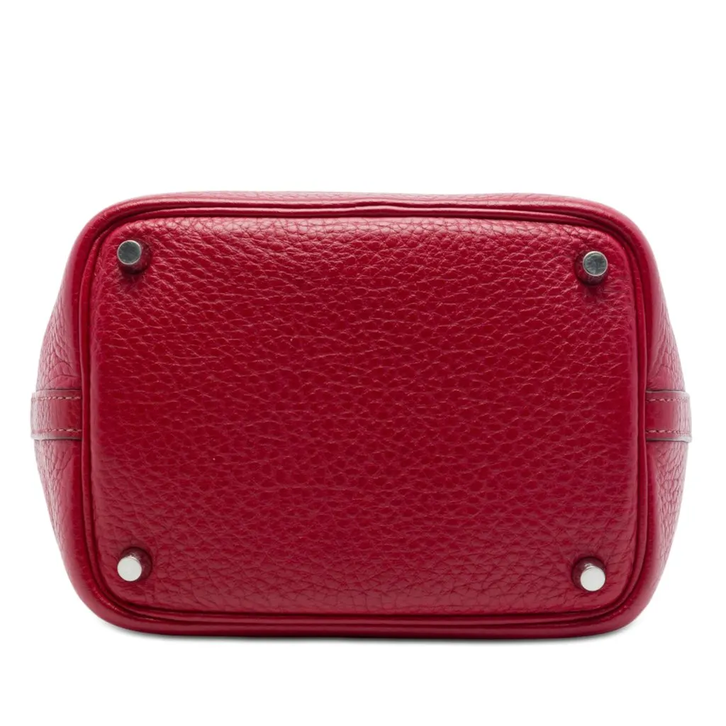 Hermès Clemence Picotin Lock 18 Red Leather Very good - Inside View
