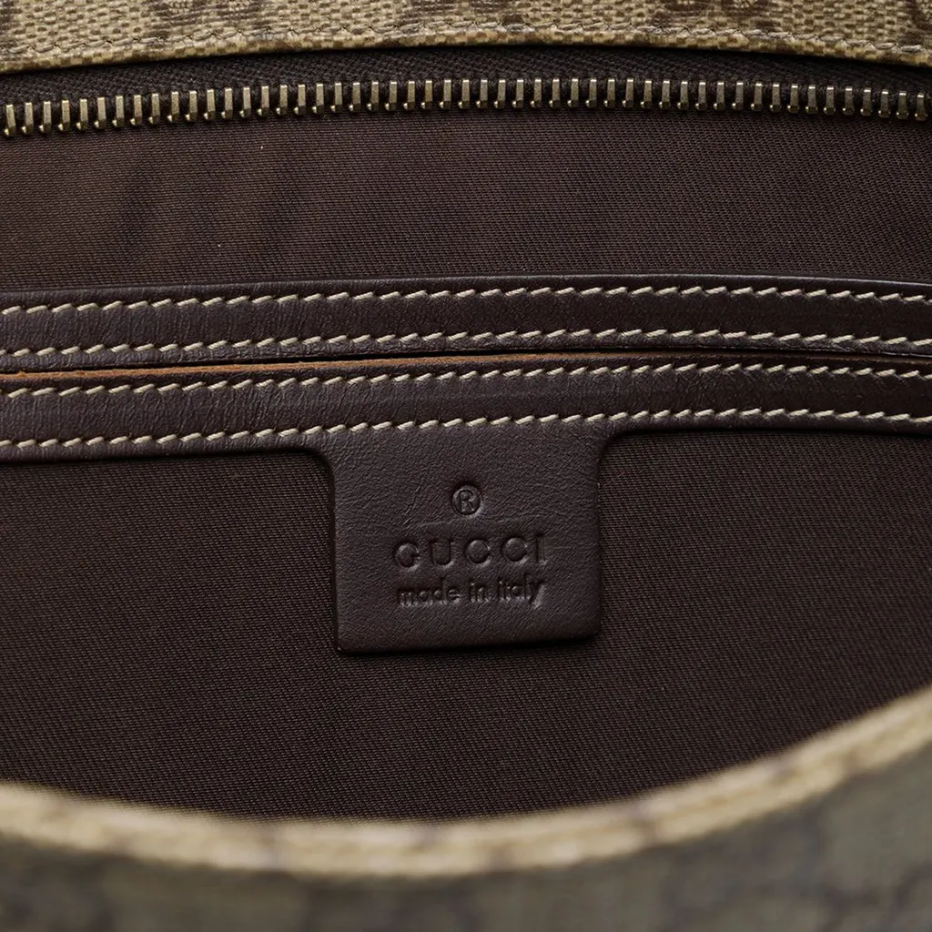 Gucci GG Supreme Crossbody Beige Canvas Good - Box View