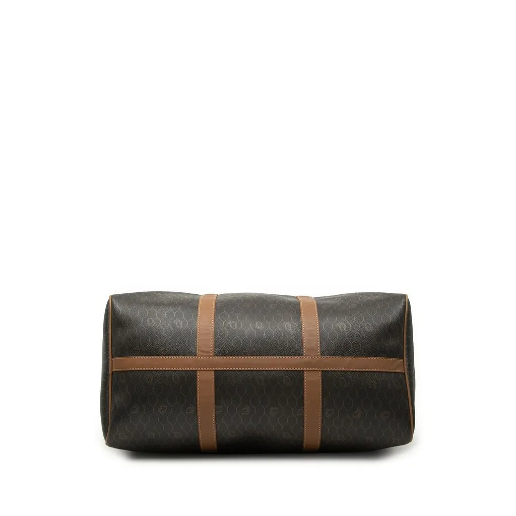 Dior Honeycomb Coated Canvas Boston Bag Black Canvas Very good - Inside View