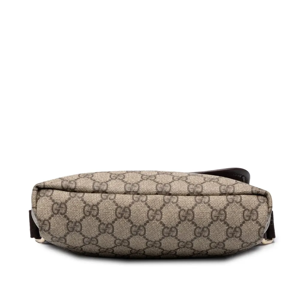 Gucci GG Supreme Crossbody Beige Canvas Very good - Inside View