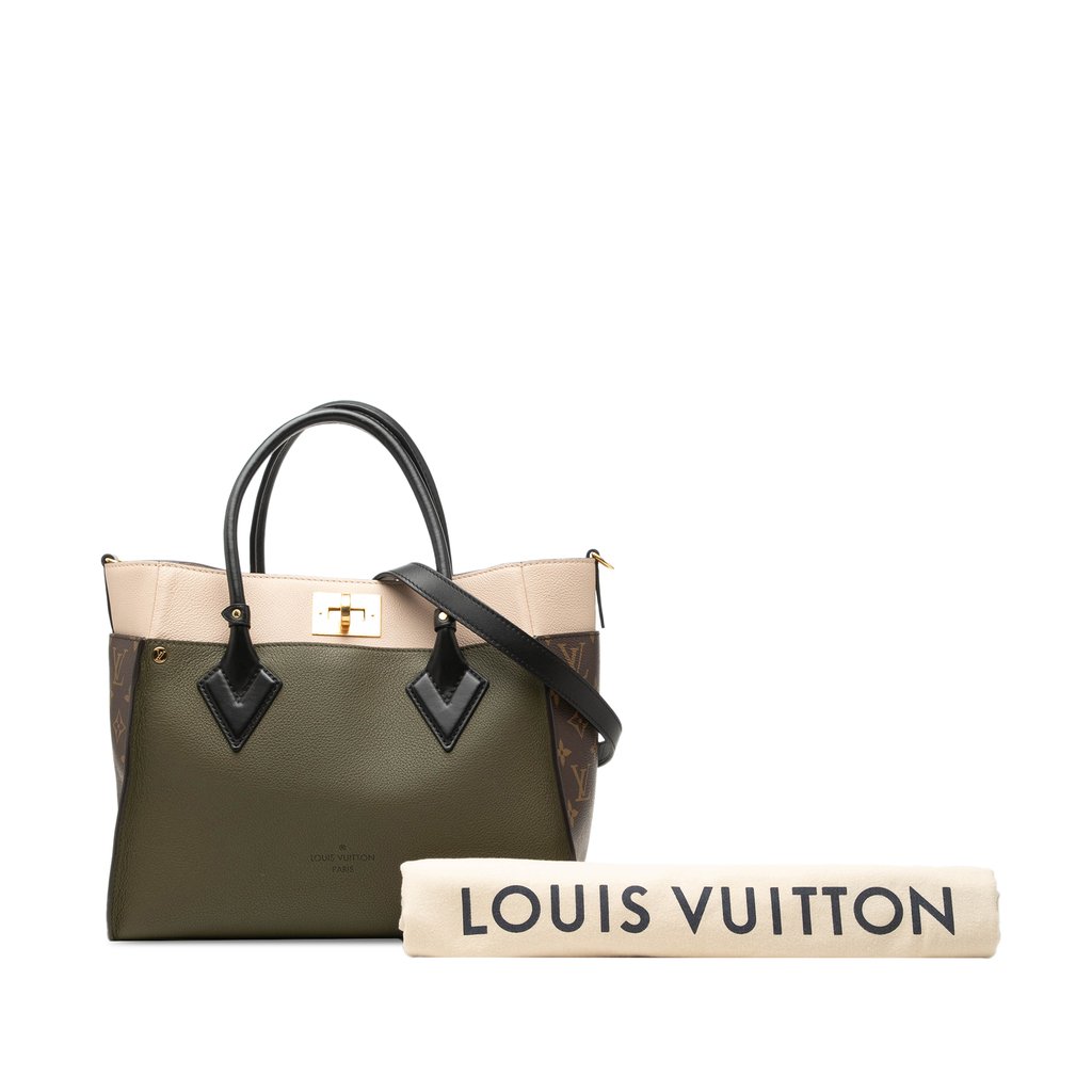 Louis Vuitton Monogram On My Side MM Green Large Leather