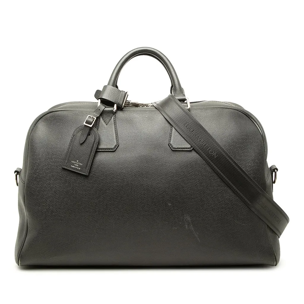 Louis Vuitton Taiga Neo Kendall Grey Leather Good - Front View
