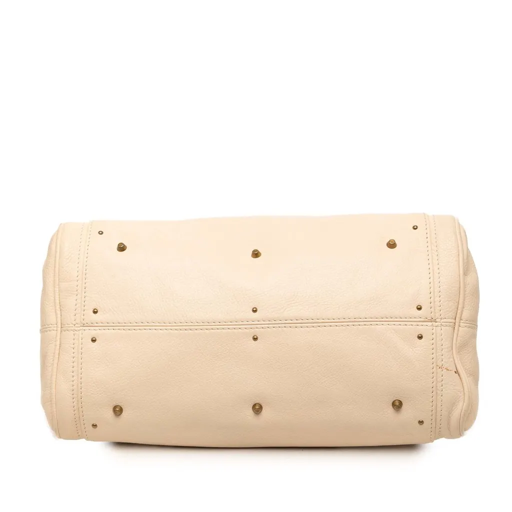 Chloé Medium Leather Paddington Handbag Beige Leather Very good - Inside View