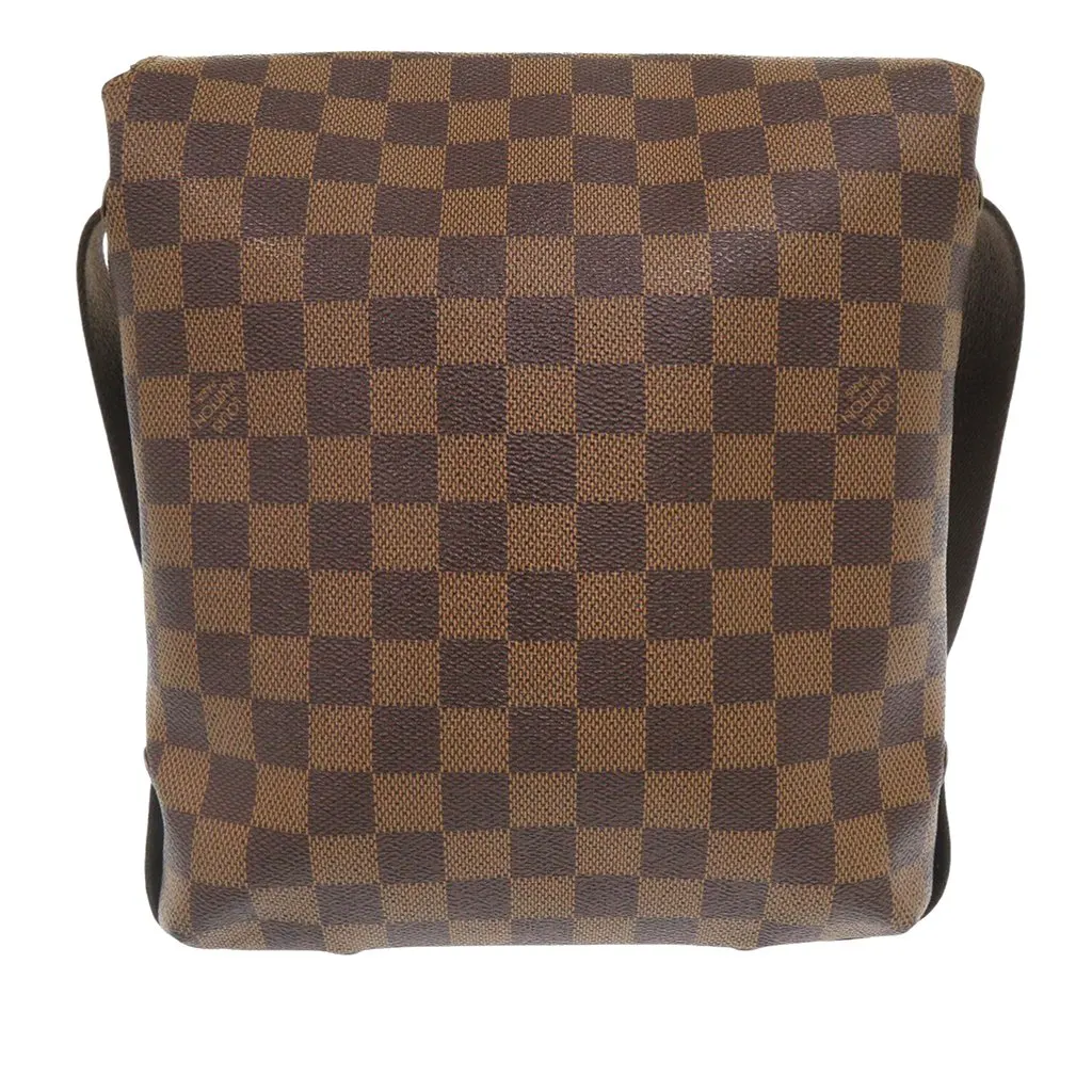 Louis Vuitton Damier Ebene Brooklyn PM Brown Very good - Back View