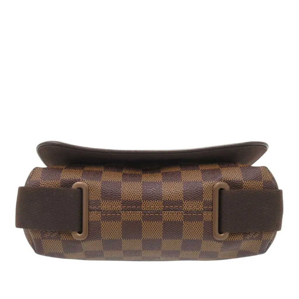 Louis Vuitton Damier Ebene Brooklyn PM Brown Very good - Inside View