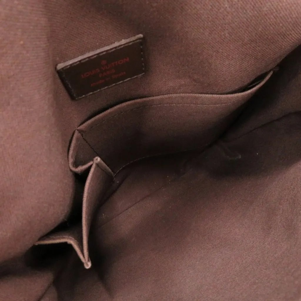 Louis Vuitton Damier Ebene Brooklyn PM Brown Very good - Box View