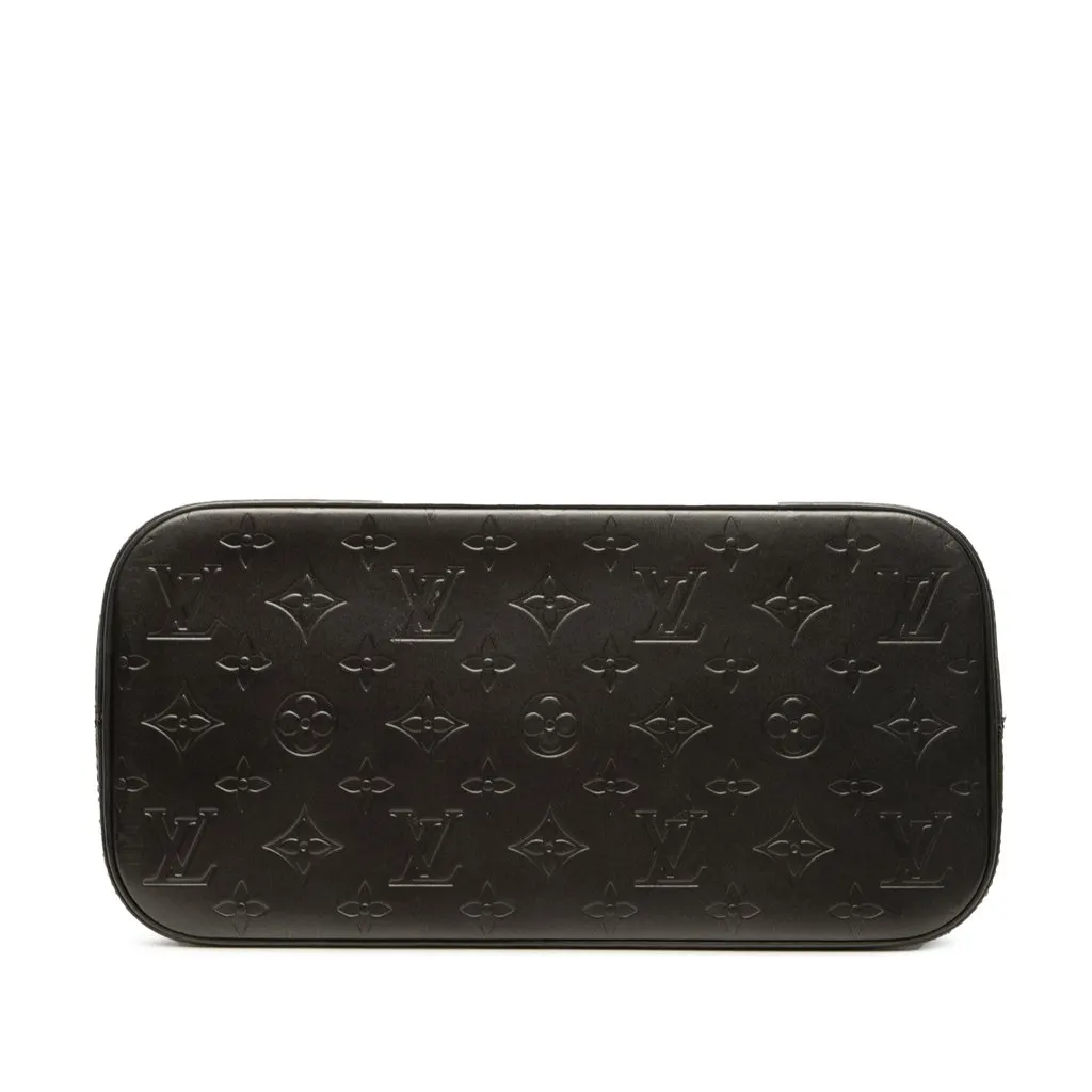 Louis Vuitton Monogram Mat Stockton Black Leather Very good - Inside View