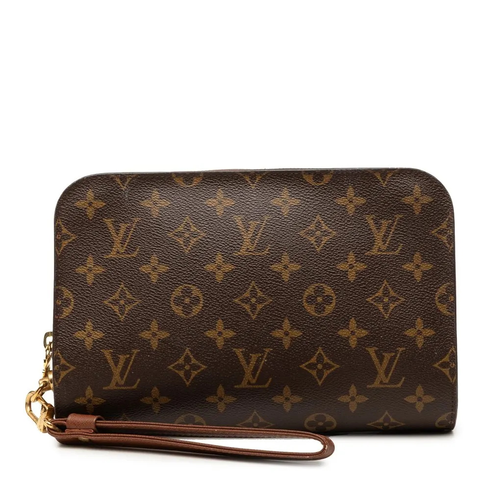 Louis Vuitton Monogram Orsay Brown Very good - Front View