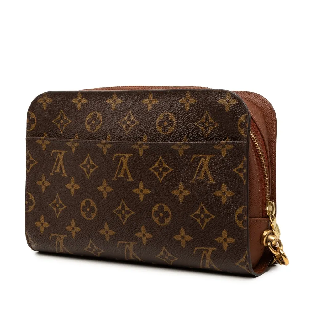 Louis Vuitton Monogram Orsay Brown Very good - Back View