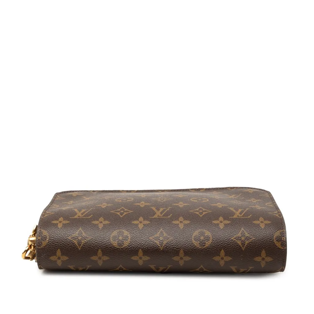 Louis Vuitton Monogram Orsay Brown Very good - Inside View