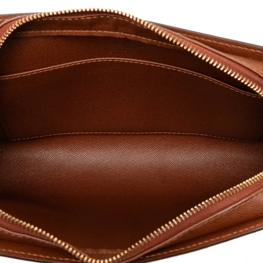 Louis Vuitton Monogram Orsay Brown Very good - Model View