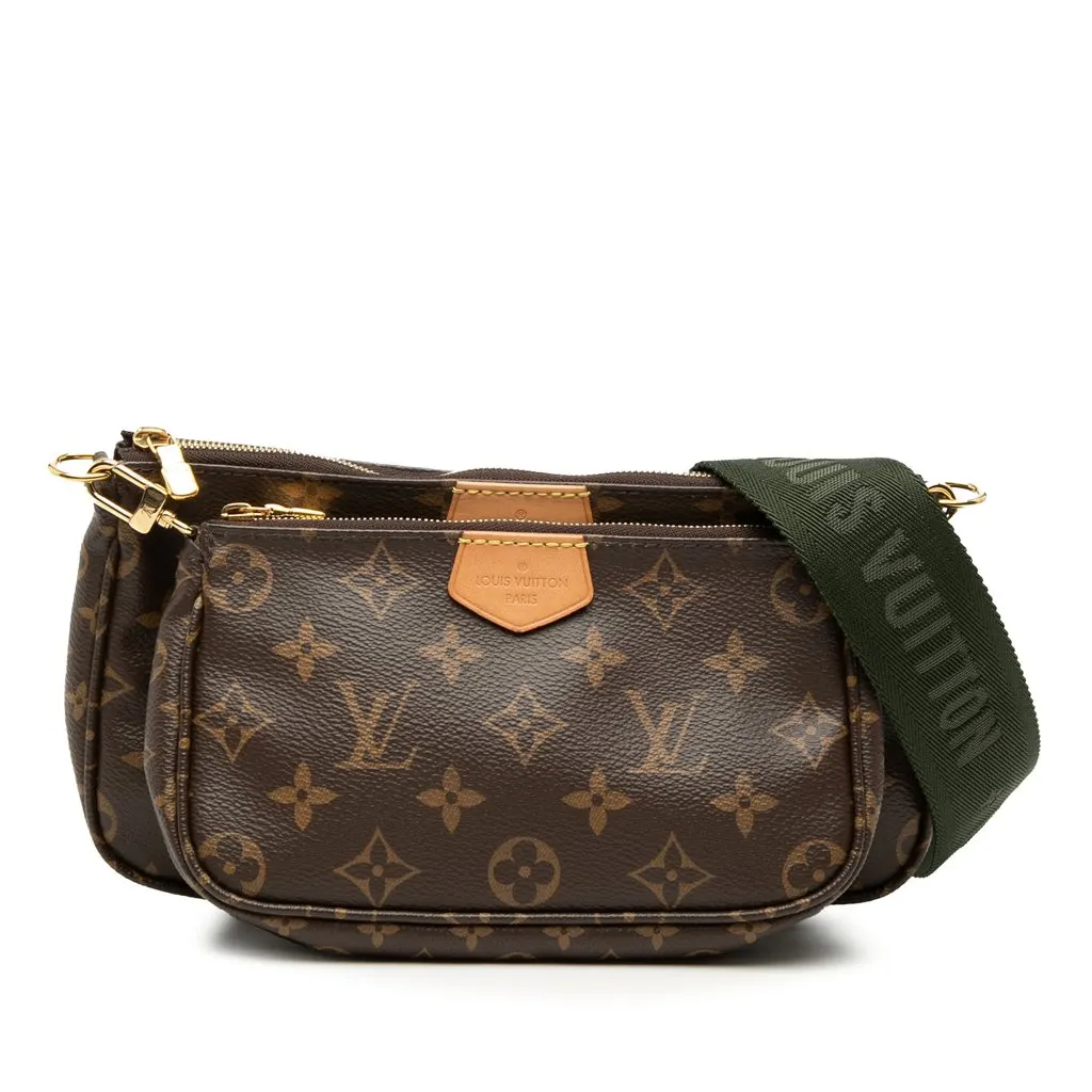 Louis Vuitton Monogram Multi Pochette Accessoires Brown Very good - Front View