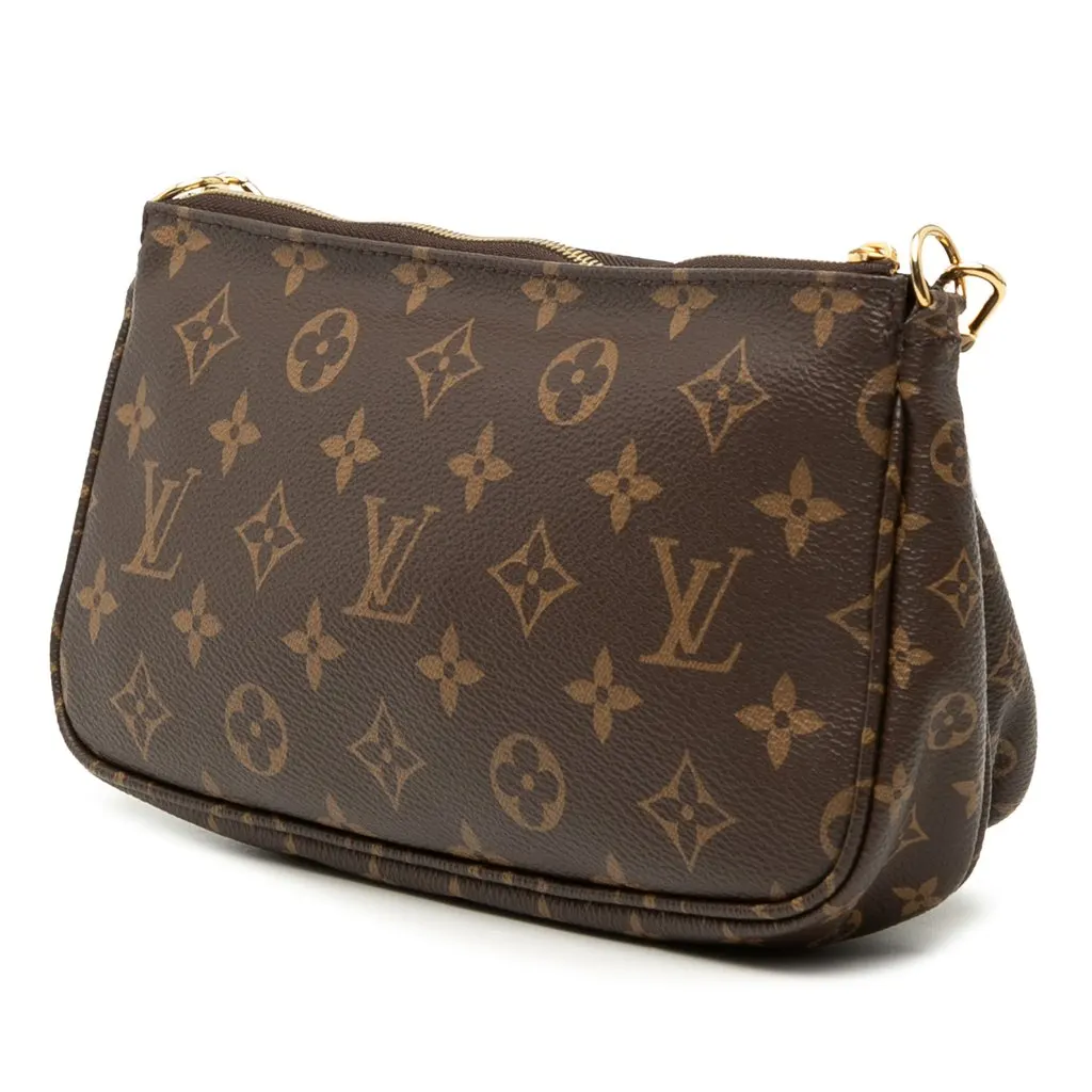 Louis Vuitton Monogram Multi Pochette Accessoires Brown Very good - Back View
