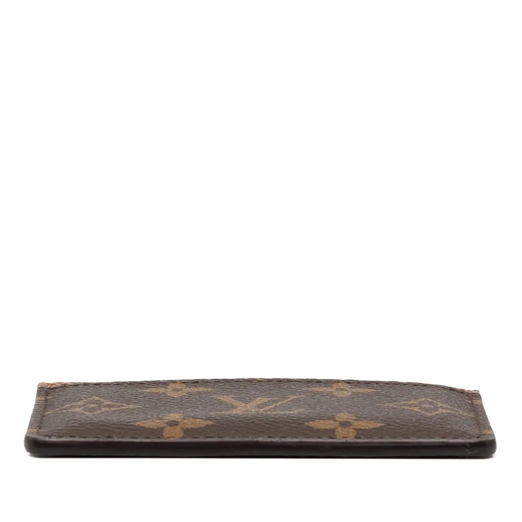 Louis Vuitton Monogram Card Holder Brown Canvas Very good - Inside View