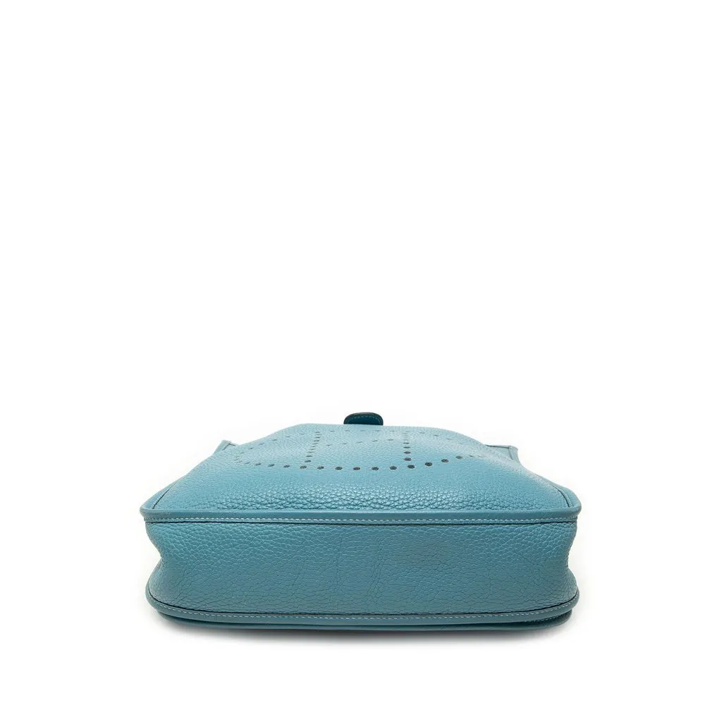 Hermès Clemence Evelyne II 29 Blue Leather Very good - Inside View