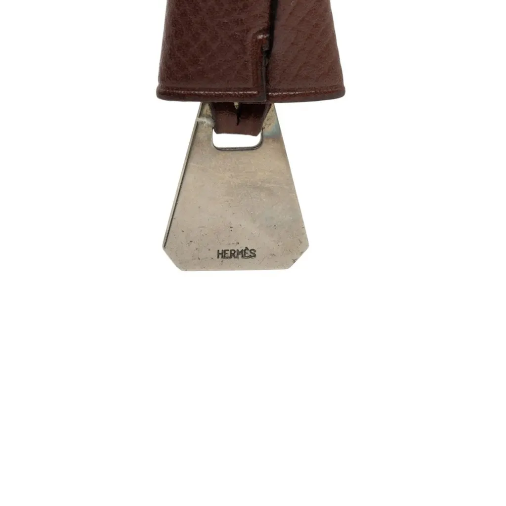 Hermès Mini Epsom Clochette Brown Leather Good - Inside View