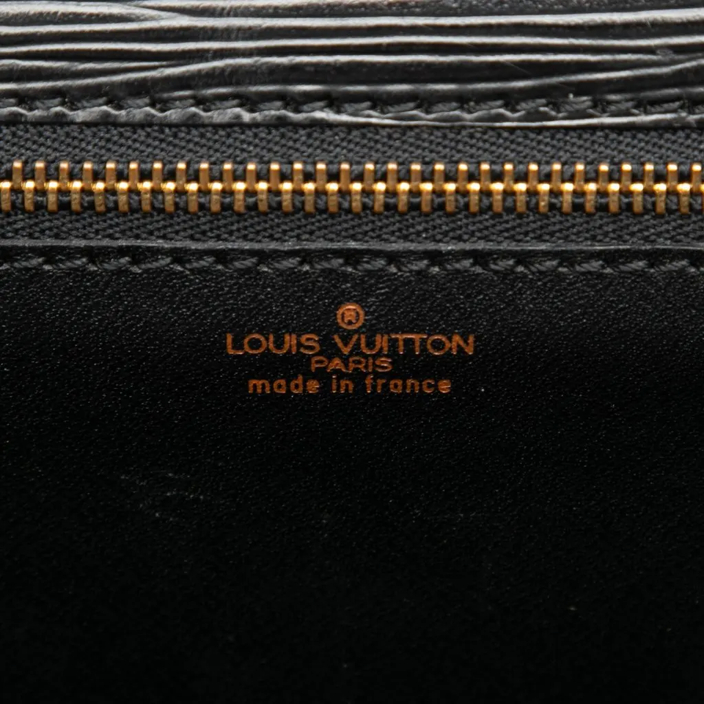 Louis Vuitton Epi Monceau Black Leather Very good - Box View