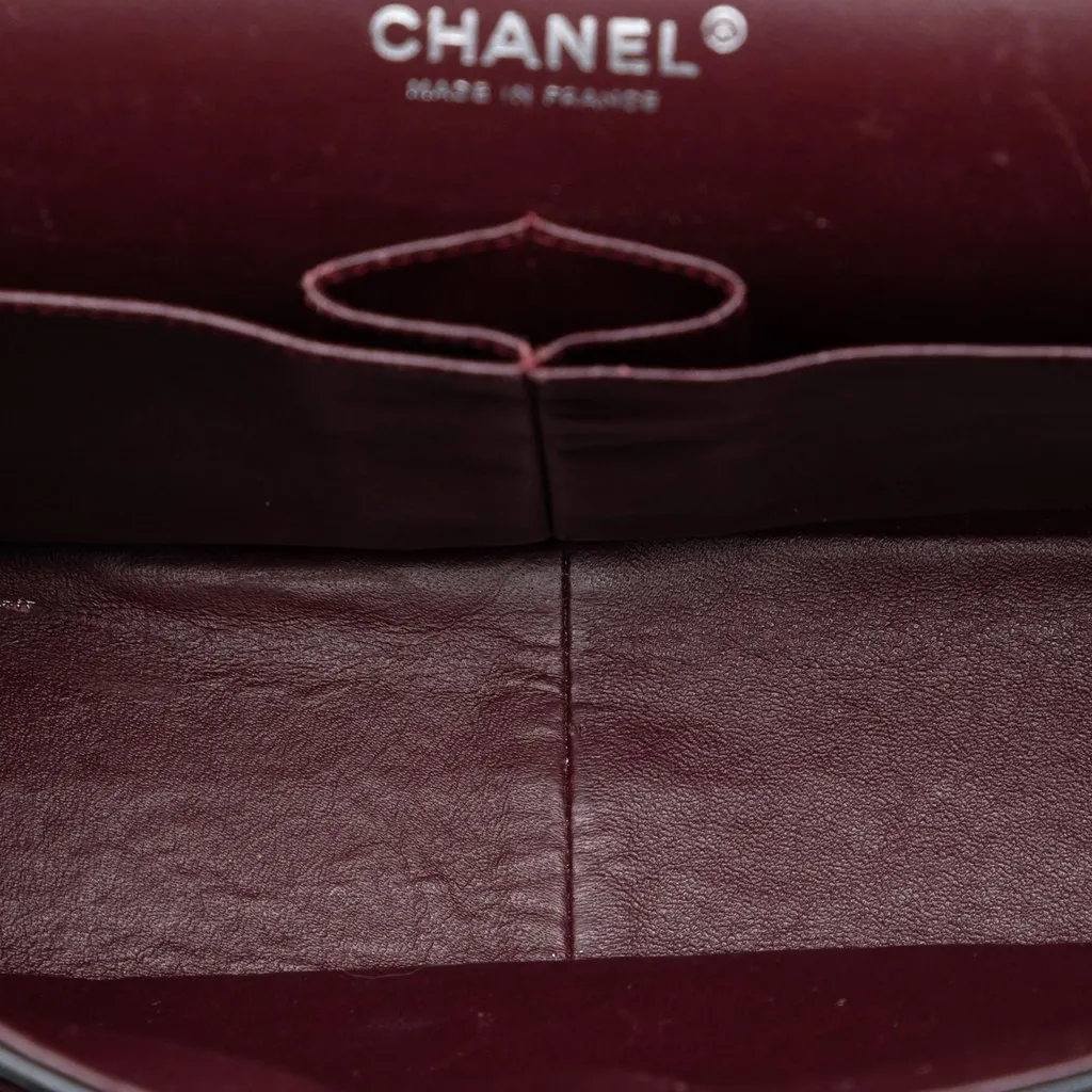 Chanel Jumbo Classic Lambskin Double Flap Black Leather Very good - Model View