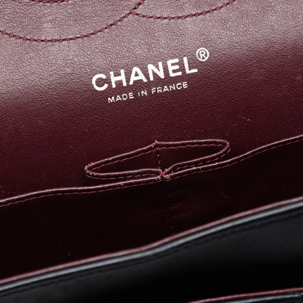 Chanel Jumbo Classic Lambskin Double Flap Black Leather Very good - Box View