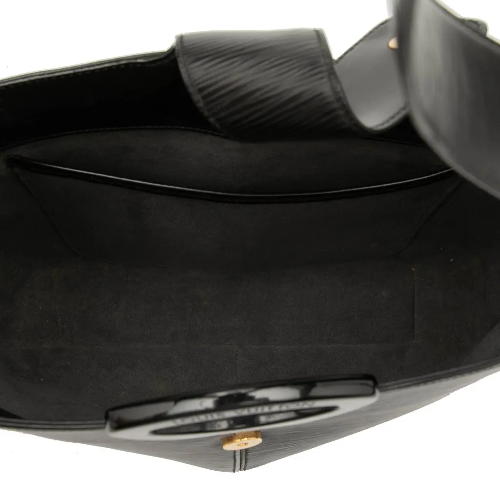 Louis Vuitton Epi Reverie Black Leather Good - Model View