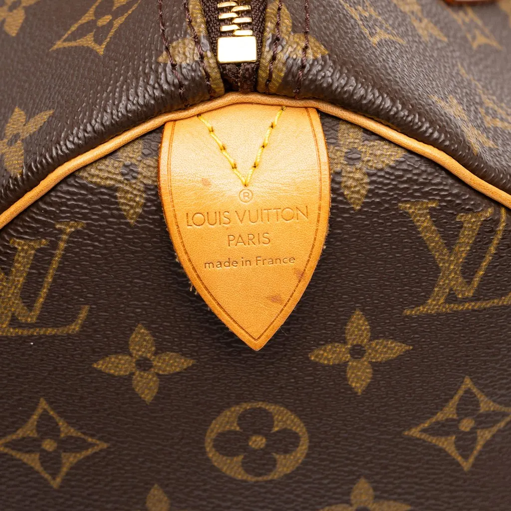 Louis Vuitton Monogram Speedy 30 Brown Canvas Very good - Box View