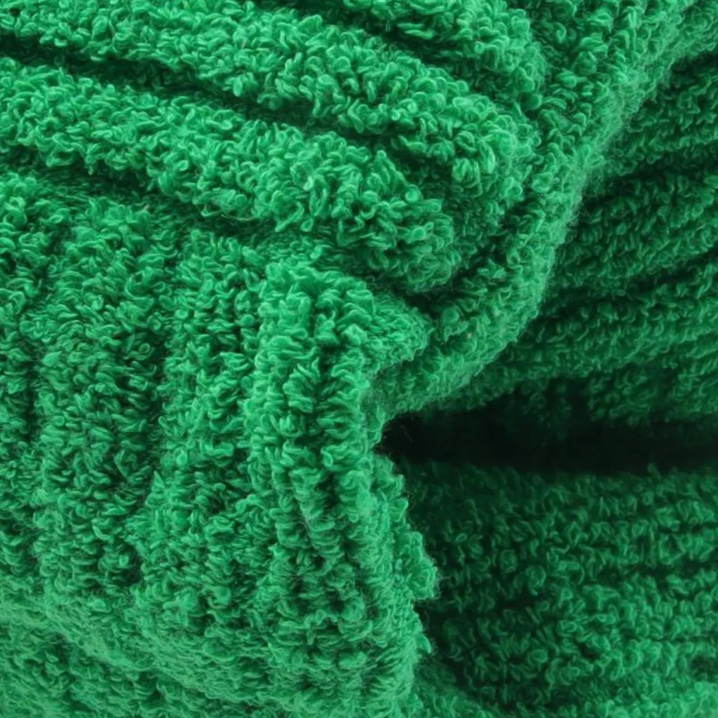 Bottega Veneta Terry Cloth Shopping Tote Green Very good - Box View