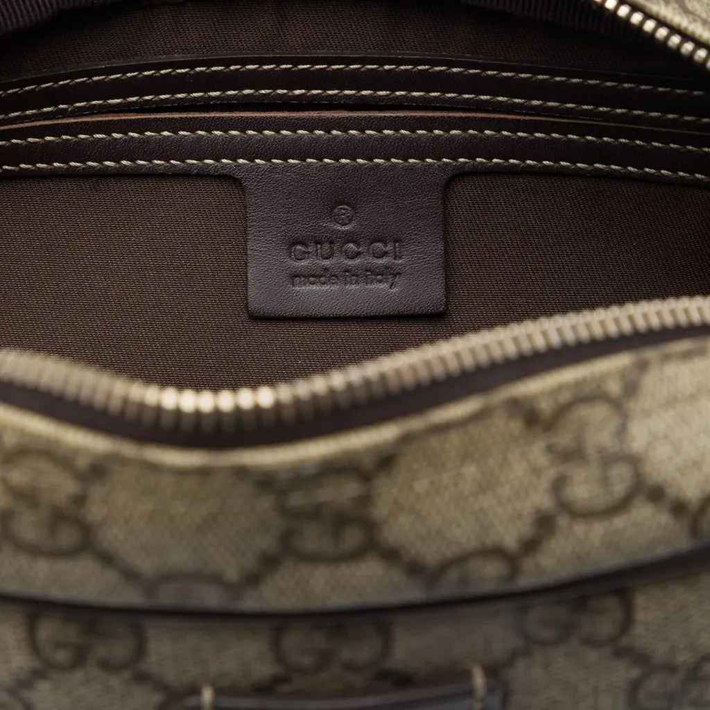 Gucci GG Supreme Crossbody Beige Canvas Very good - Box View