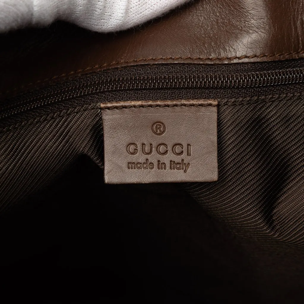 Gucci GG Canvas Tote Beige Canvas Good - Box View